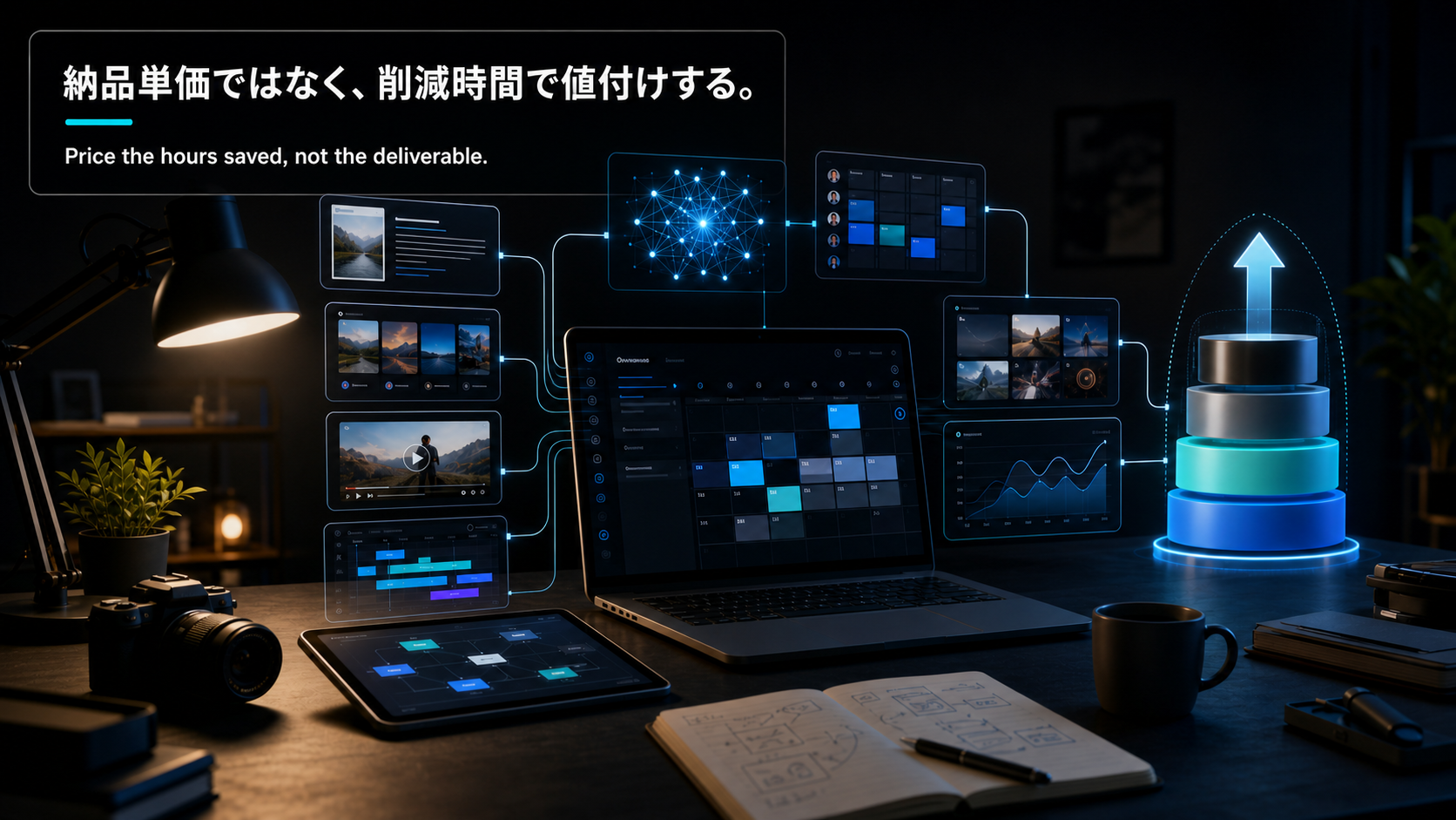 AI時代のクリエイター価格設定を考えるソロクリエイターのワークフロー